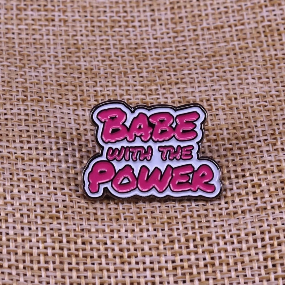 SOLD OUT BABE WITH THE POWER Labrynth Bowie Pin - Picture 4 of 7